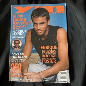 Vintage YM Magazine Enrique Englesais August 2000